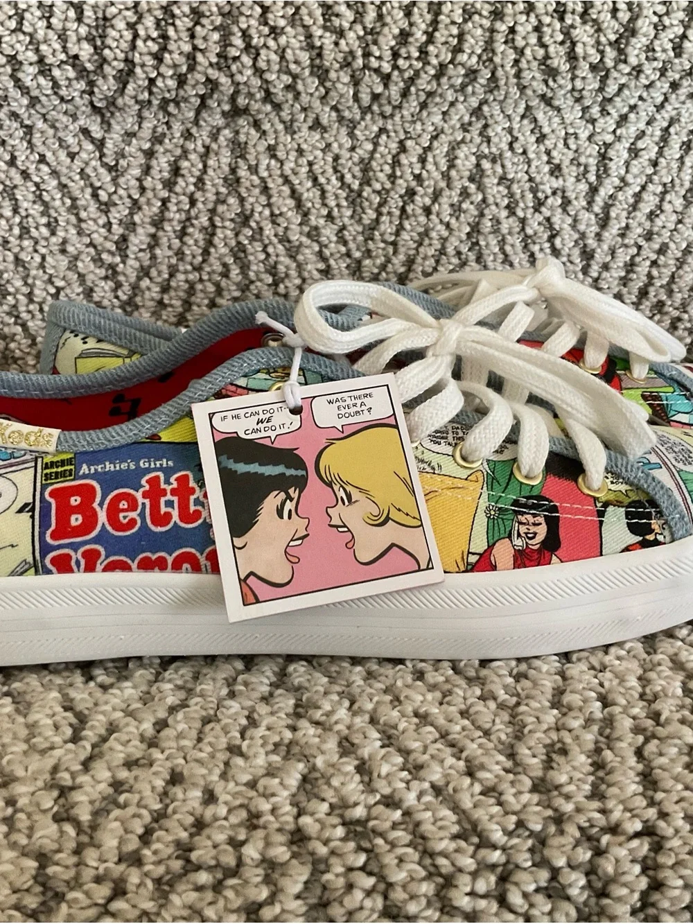 Keds Betty and Veronica Comic Print Limited Edition Keds Sneakers